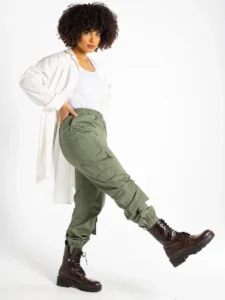 Cargo Joggers in Olive