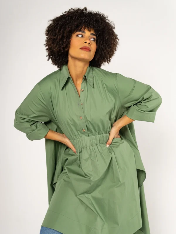 On the Go Shirt in Olive