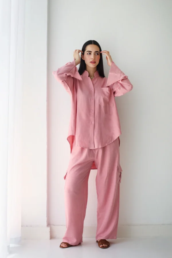 Resort Set in Pastel Pink