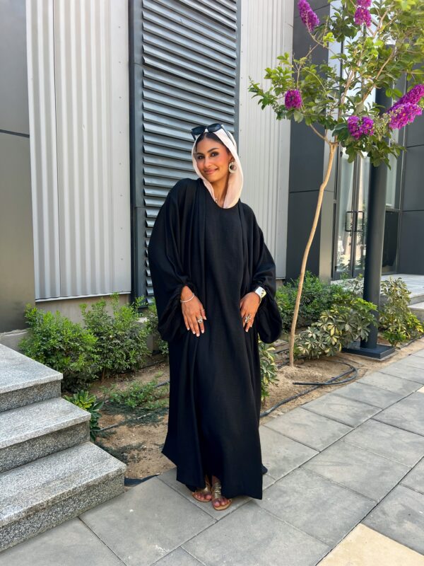 Ghusn Dress in Black