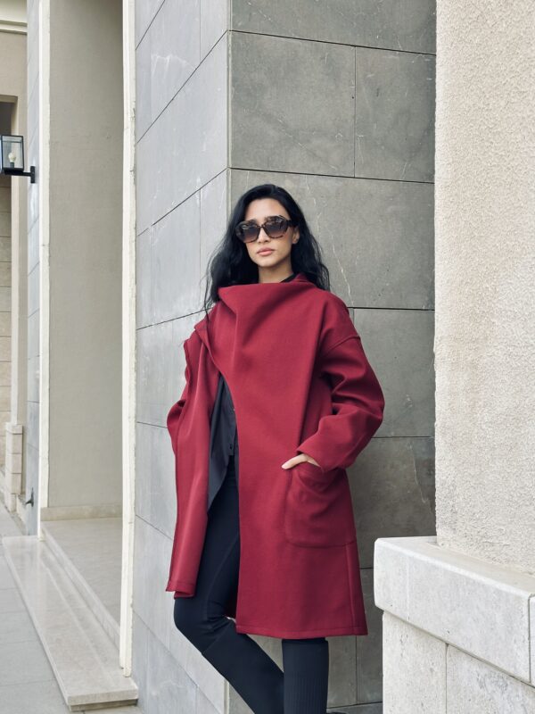 Winter Wonder Jacket in Burgundy