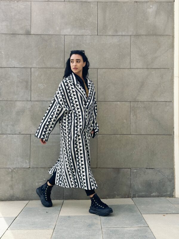 Never too Cold Coat in Patterned