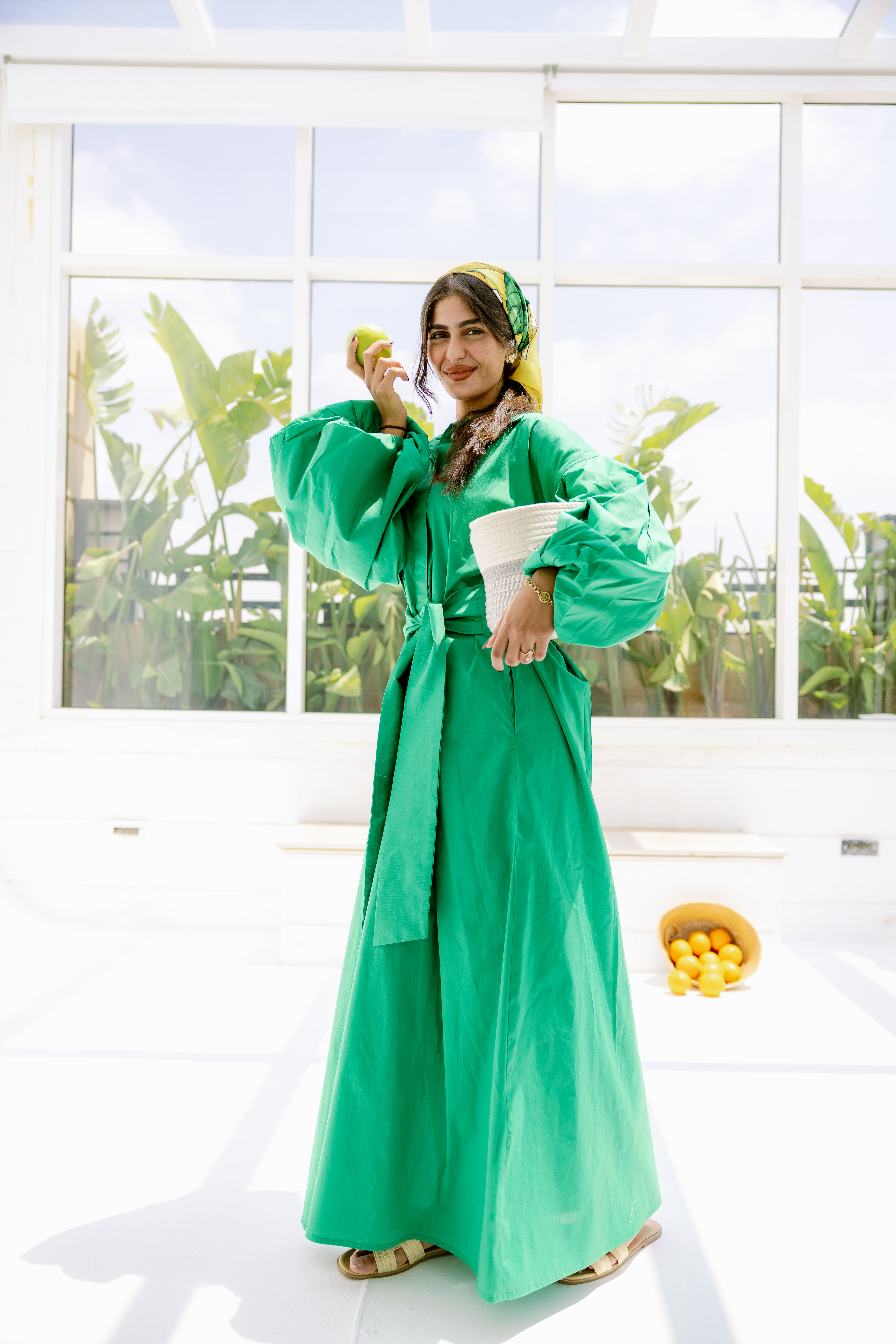 Havana Dress in Green
