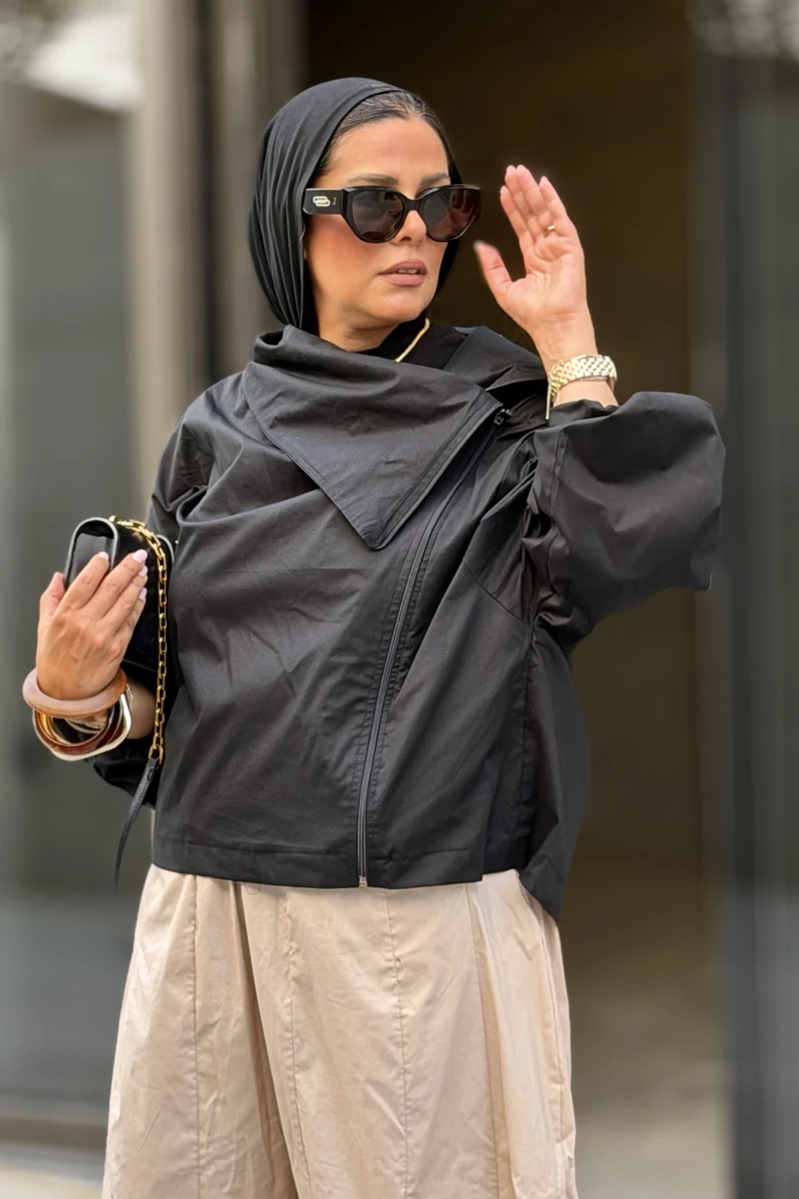 Metro Jacket in Black