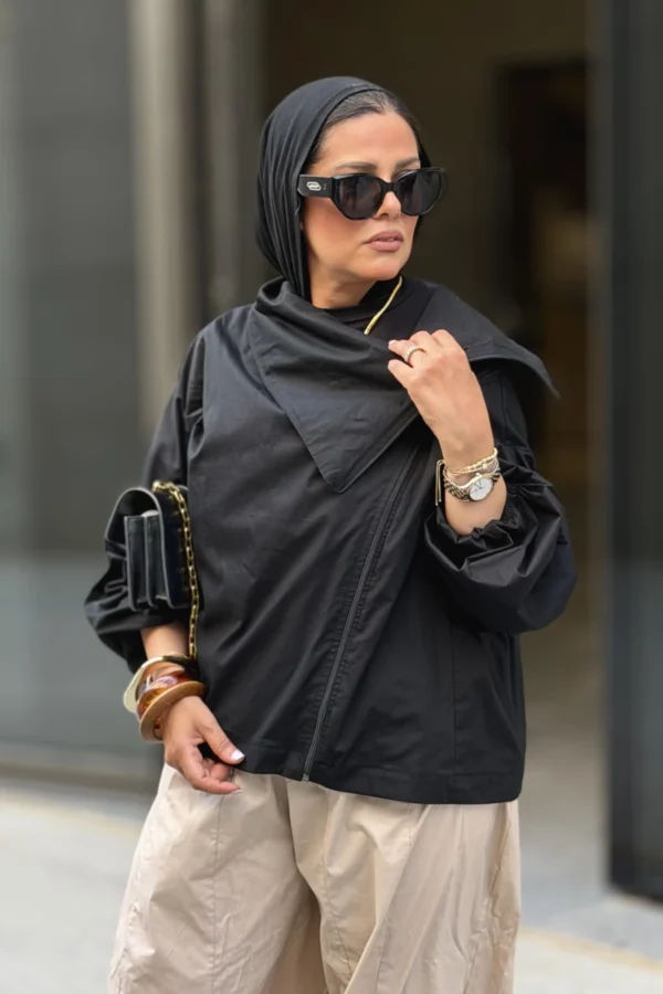 Metro Jacket in Black