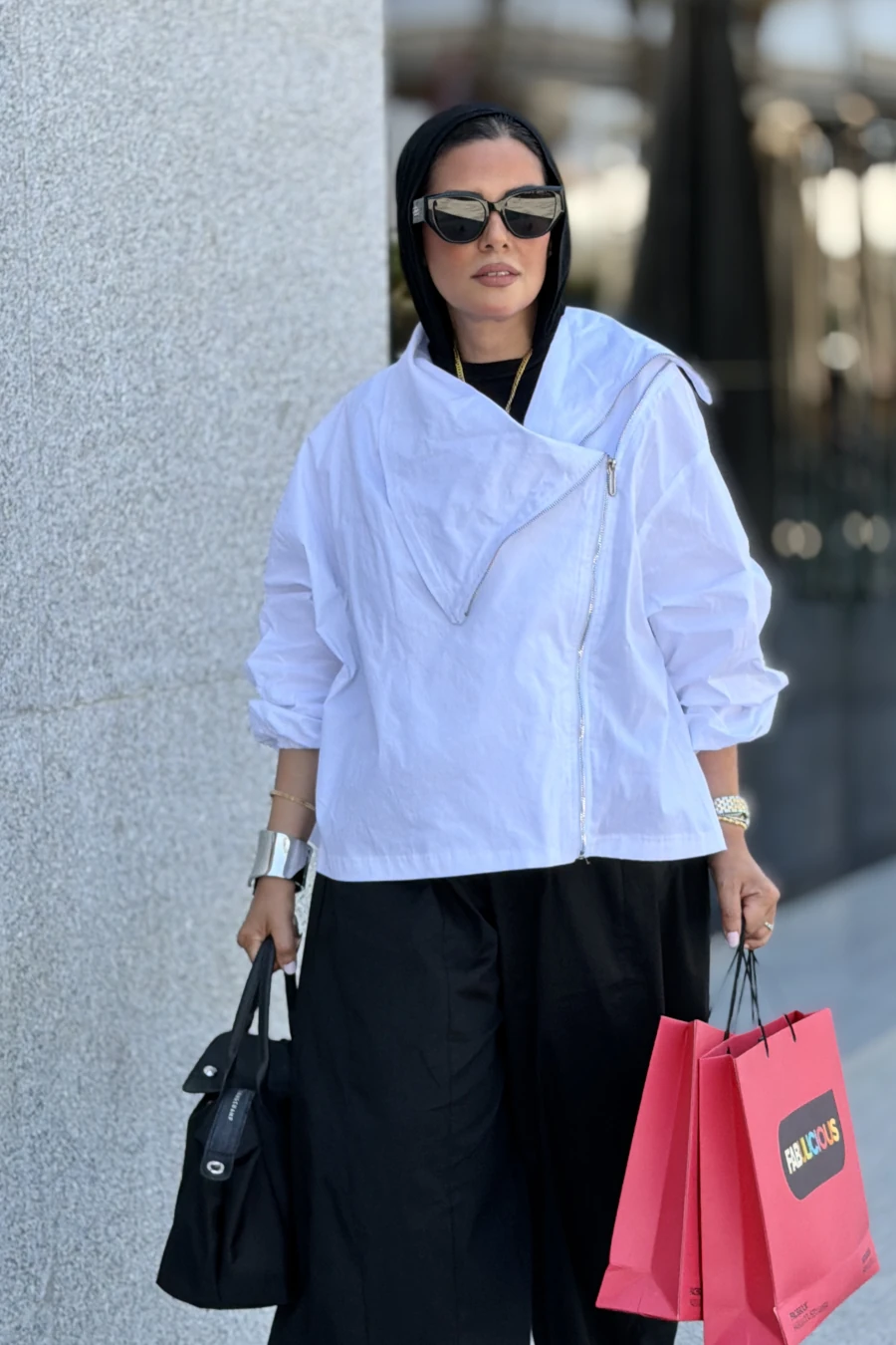 Metro Jacket in White